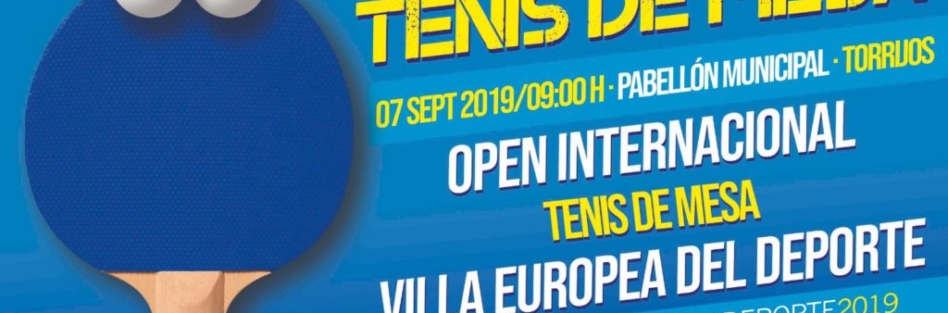 Open Internacional de Tenis de Mesa “Villa Europea del Deporte”
