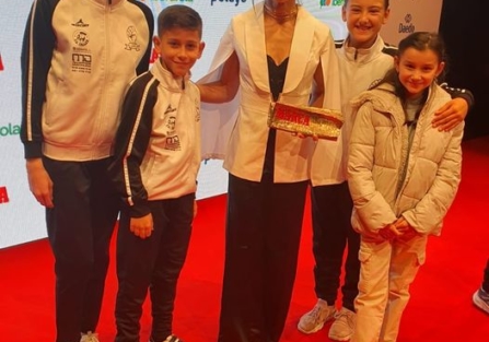 Karate Loarce, presente en el Premio Marca Leyenda de la karareca talaverana Sandra Sánchez