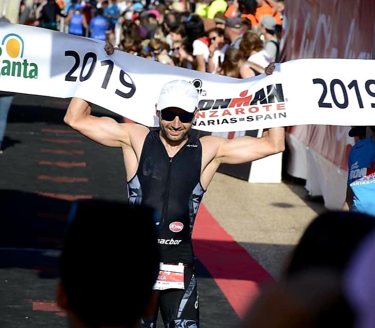 Roberto López Ceca completa su segundo Ironman de Lanzarote